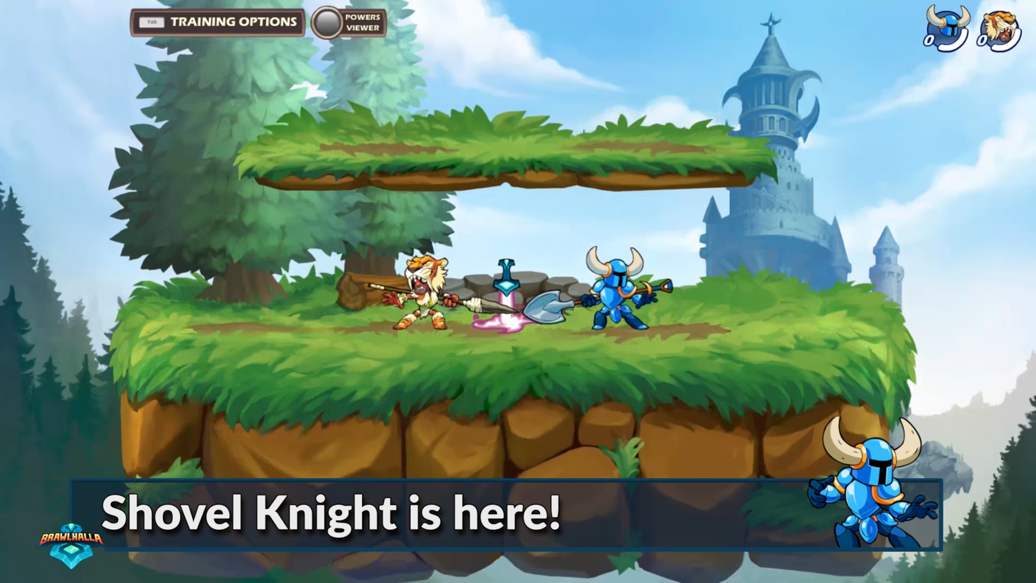  Shovel Knight and many other characters from the game appear in Brawlhalla as Epic Crossover Skins. 