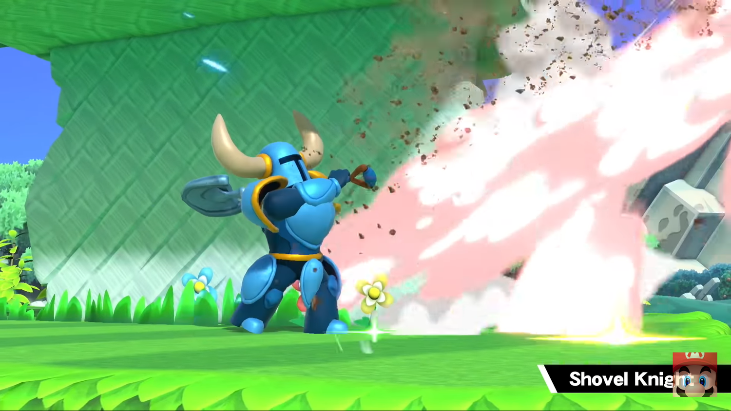  Shovel Knight is an Assist Trophy in Super Smash Bros Ultimate. Shovel Knight characters also appear as spirits. 