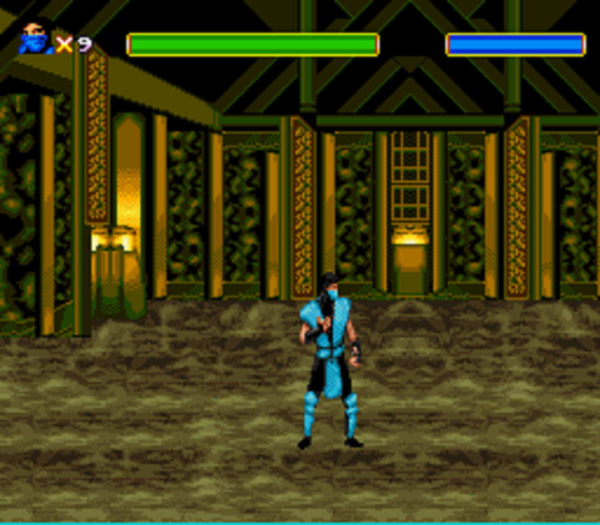 Mortal Kombat (Comparison: International SNES Version - Original Version) 