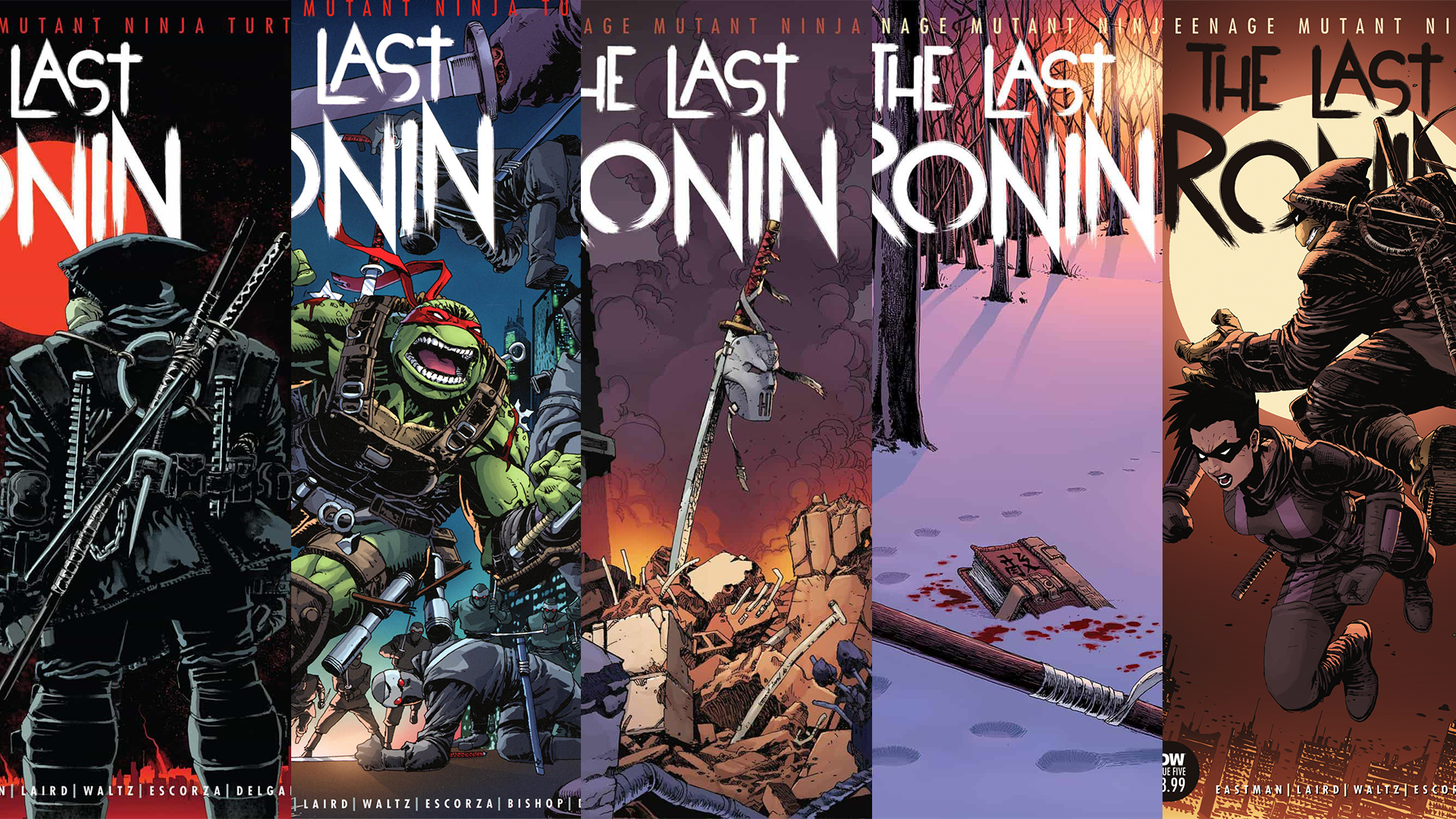 IDW TMNT The Last Ronin  05 1stCover REJolzar Collectibles B   9297 NM   TMNT A Collection