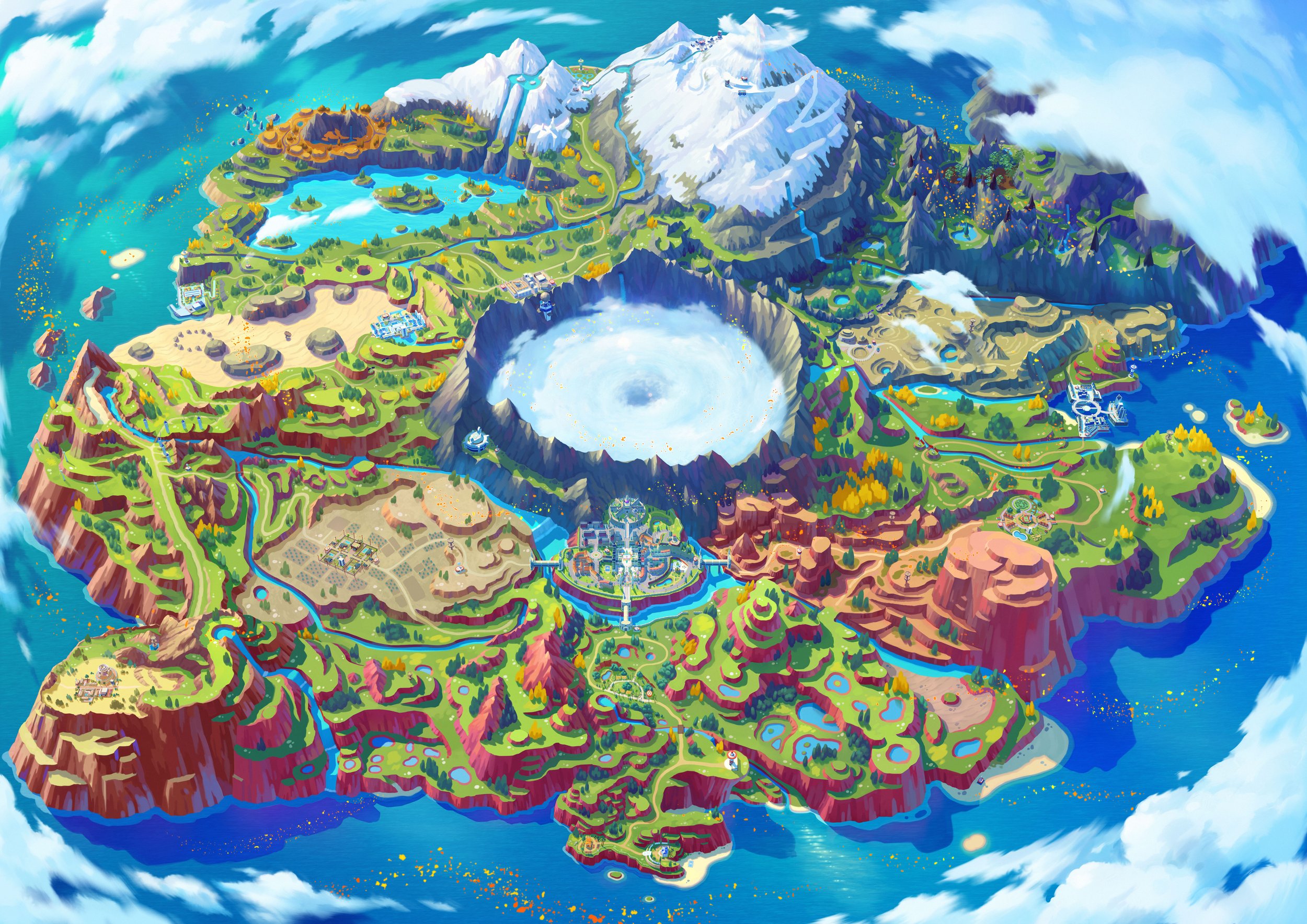 Pokemon Sword and Shield Wild Area brings co-op open world