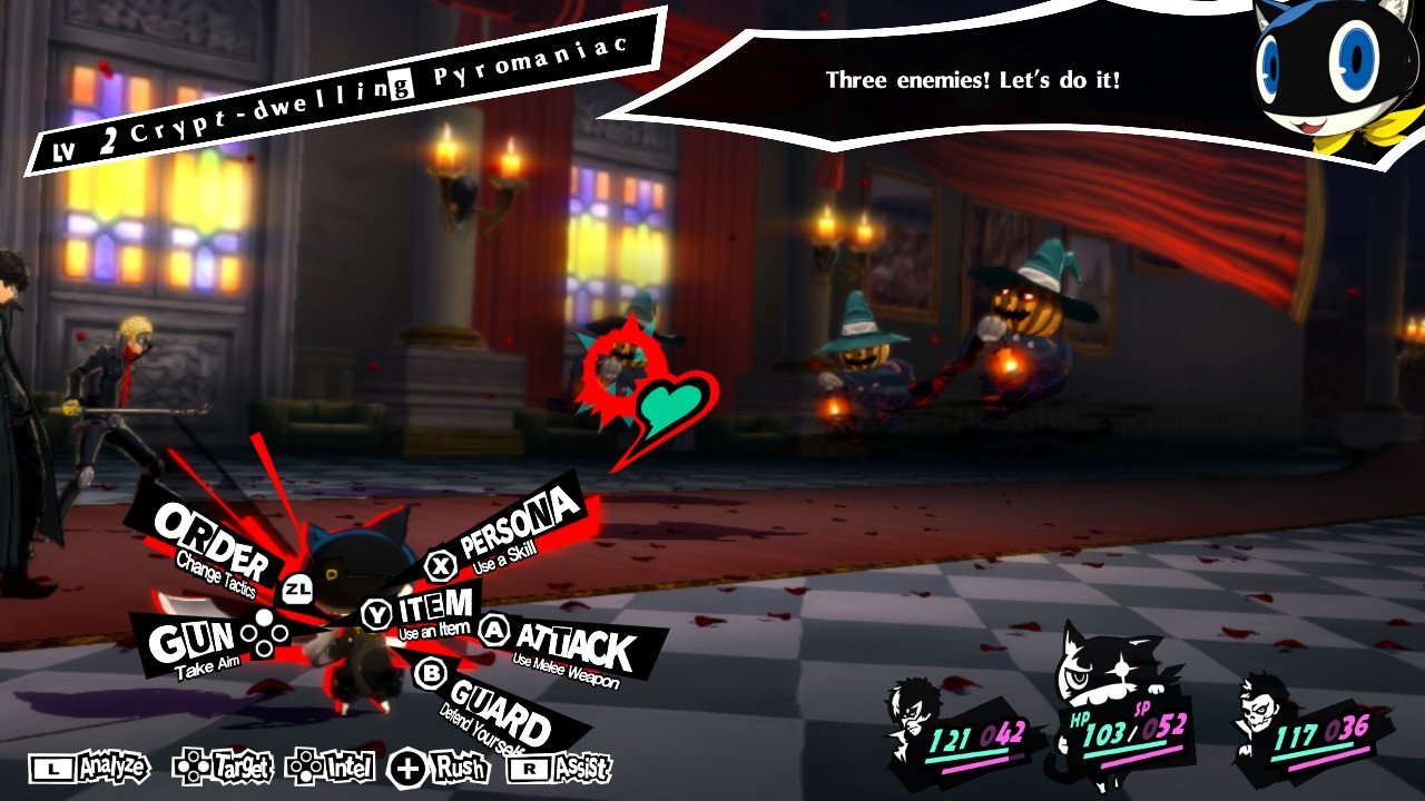 Persona 5 Royal gameplay (Nintendo Switch) 