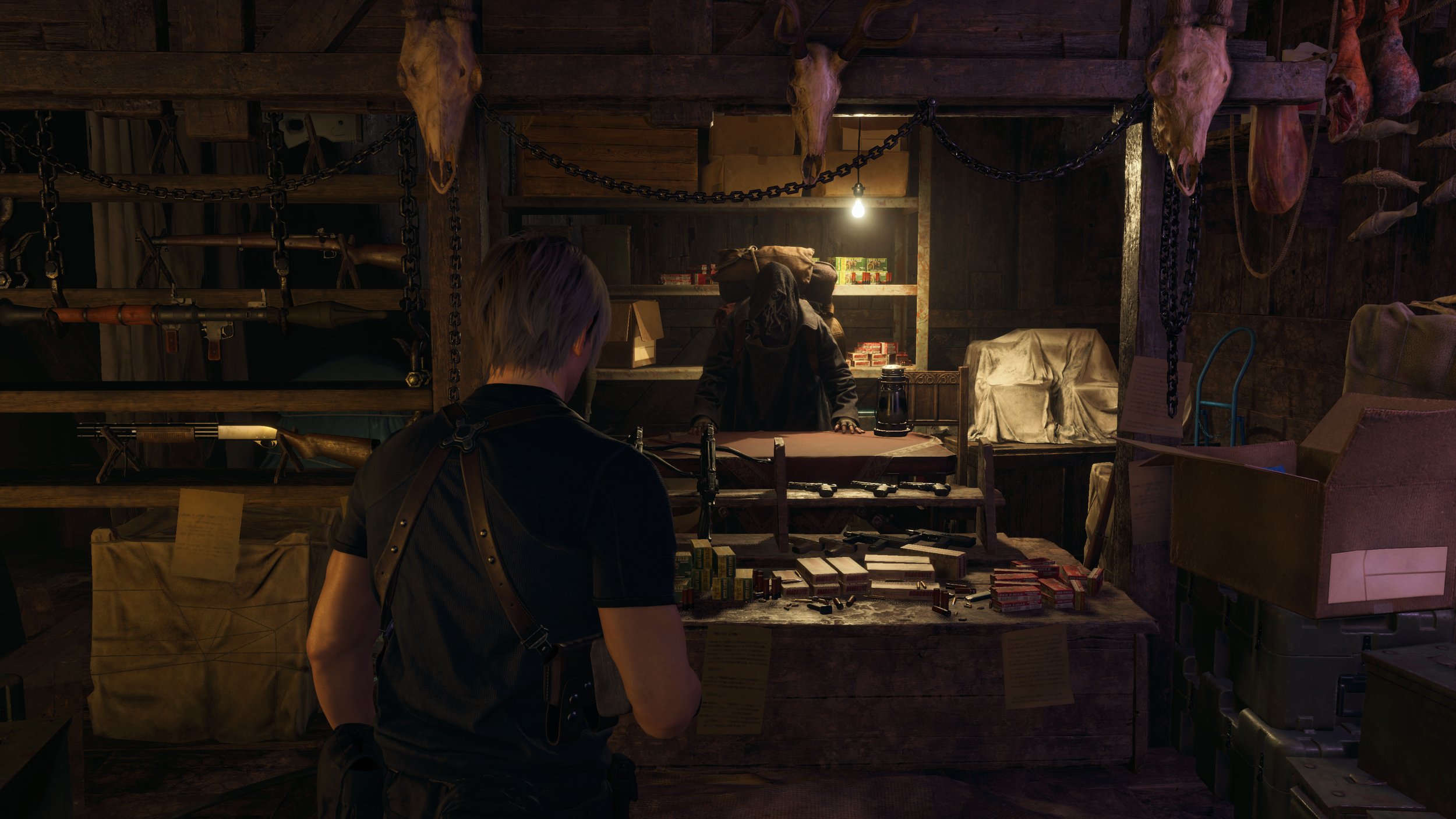 Resident Evil 4 Remake's merchant is hardier than he used to be