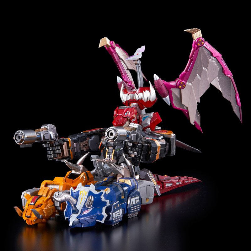Flame Toys Go! Kara Kuri Combine Dino Megazord product photo (1).jpg