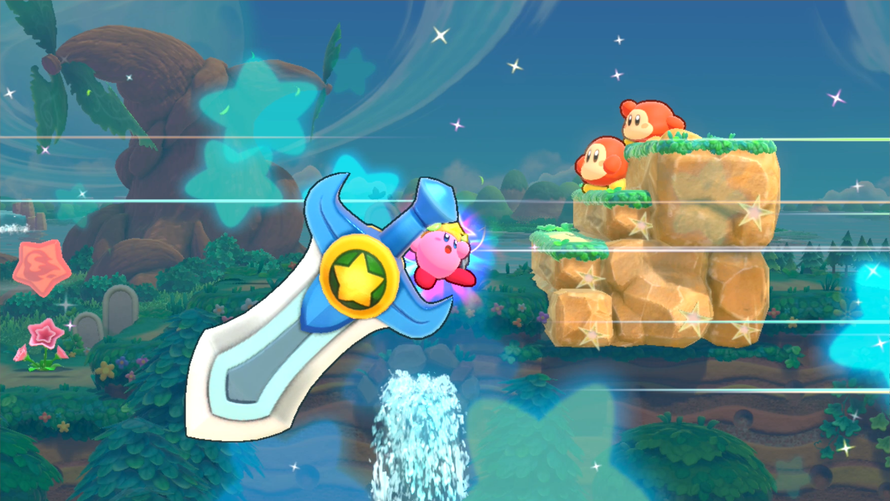 Kirby's Return to Dream Land Deluxe  New Abilities: Sand & Festival Copy  Abilities from Star Allies 