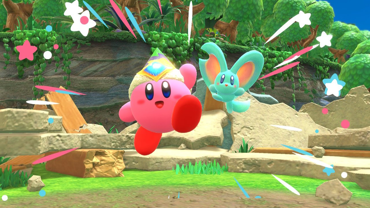 Kirby and the Forgotten Land has already smashed series records