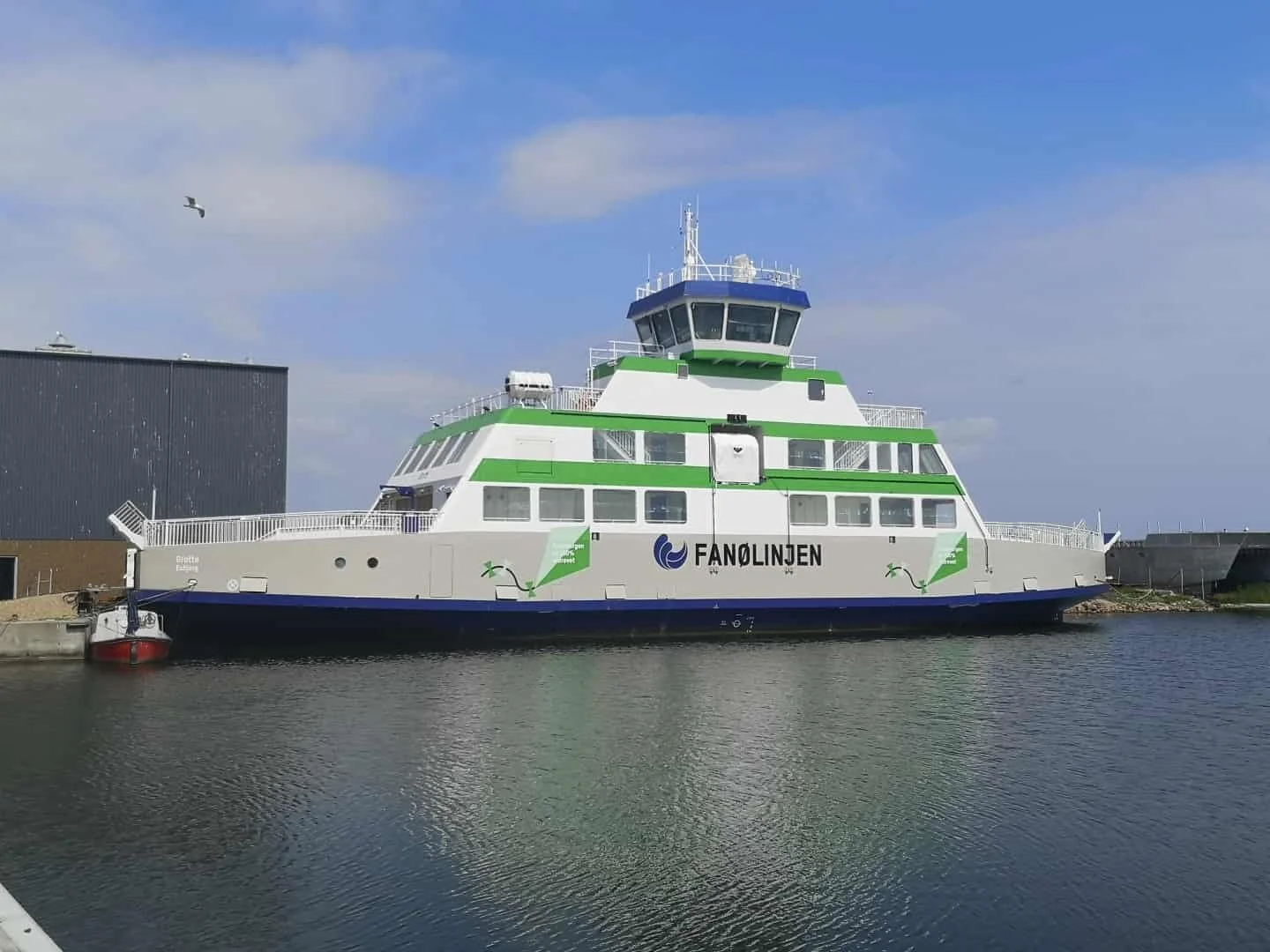 Færgeinformation Fanø — Nordby Handelsstandsforening