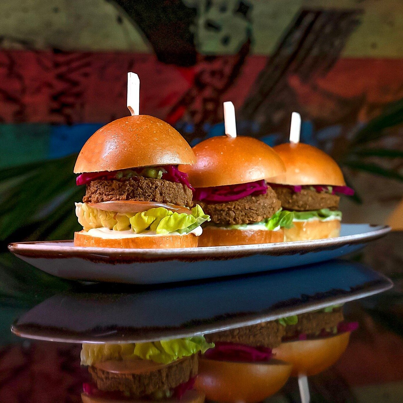 Bite into these falafel slider sensations and get ready for a burger bonanza! Three times the flavor, three times the fun! Launching our new menu from May 1!