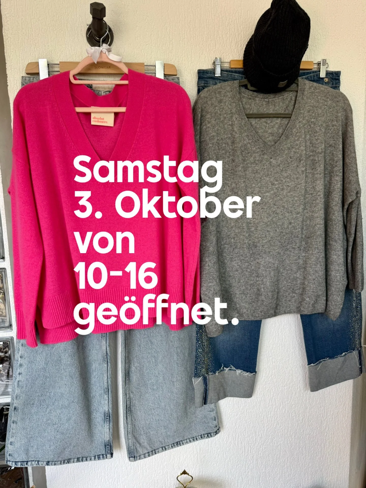 Ich liebe es, wenn die Natur ihr wundersch&ouml;nes Herbstkleid bekommt. 
🍁🍁🍁
Und genauso sehr liebe ich es, wenn sich die sch&ouml;nsten Herbstkleider bei mir in der Butikk treffen.
🍂🍂🍂
Freut euch auf kuschelige Kaschmirpullover, casual Blazer