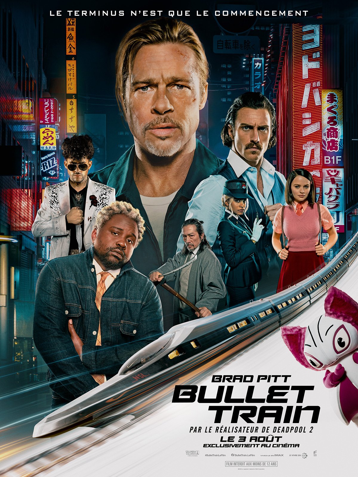 Brad Pitt est de retour avec Bullet Train Sortie le 3 Aout