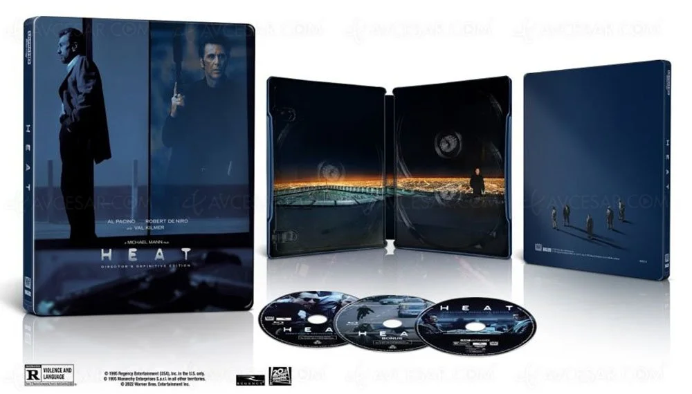 Heat sortie Steel book 4K en pre-commande a la FNAC