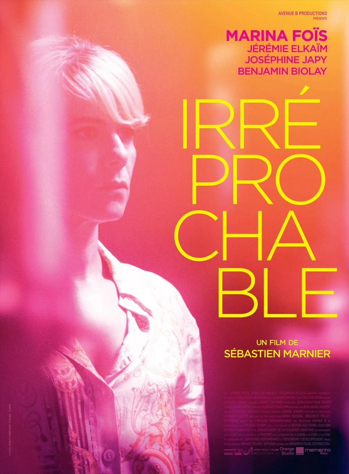 Irreprochable de Sebastien Marnier en DVD