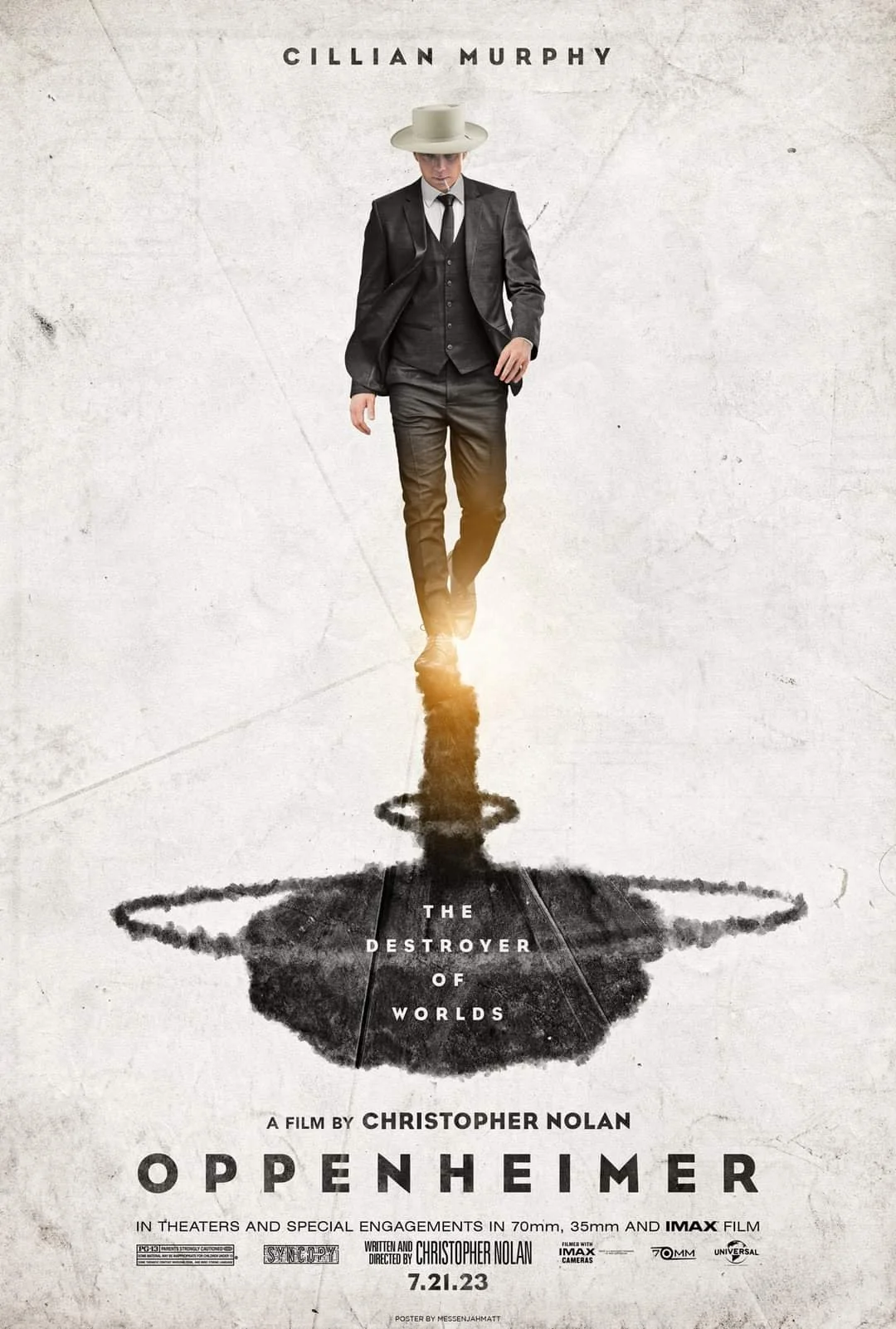 Le Site et la Bande Annonce d’Oppenheimer de Christopher Nolan est arrivee !
