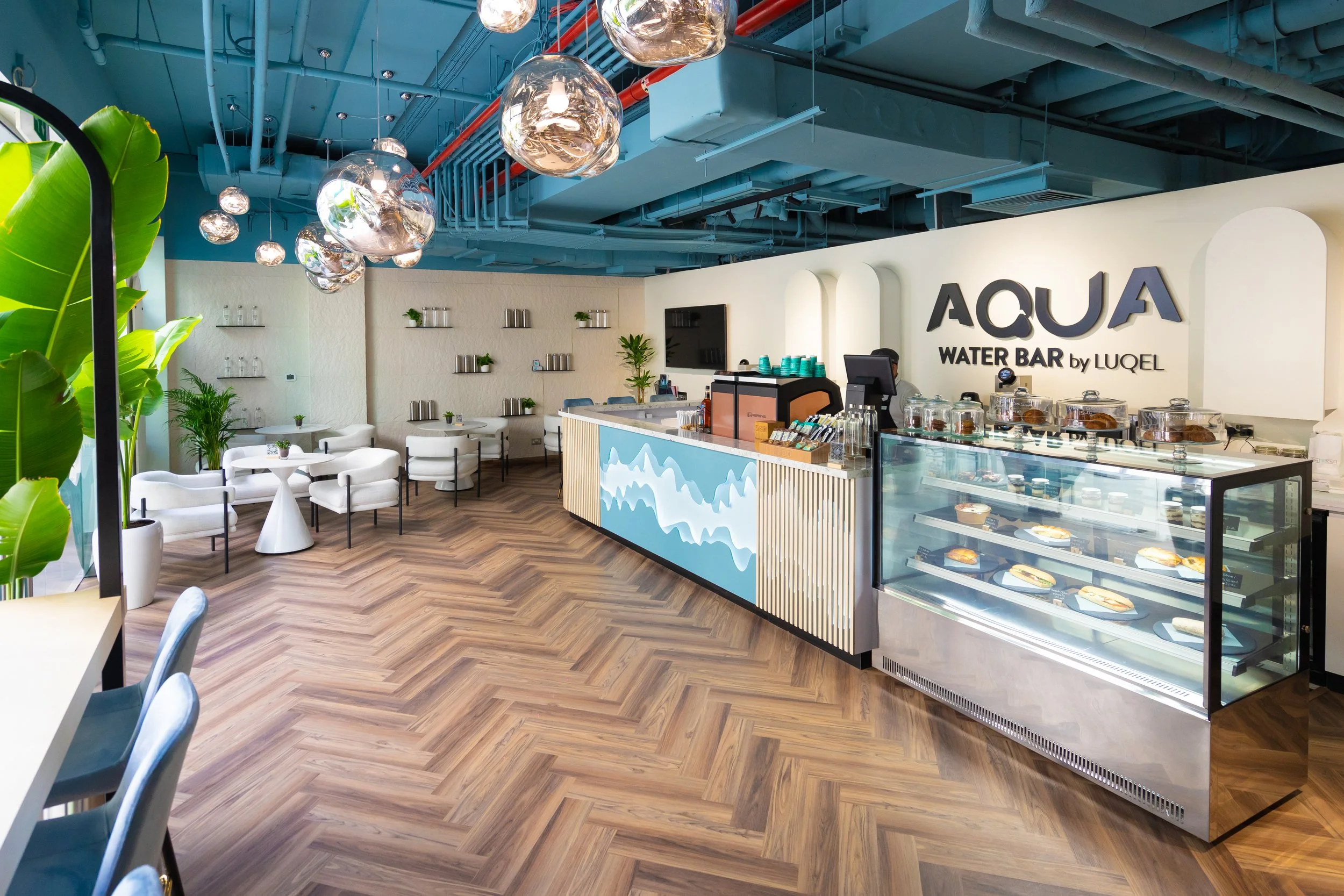Aqua Water Bar by Luqel, Dubai — Roya Interiors