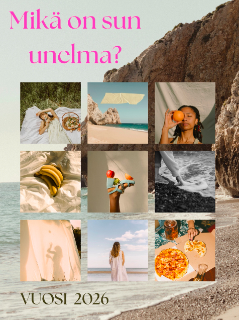 Sydämen sunnuntai - visualisoi vuosi 2026 🤎