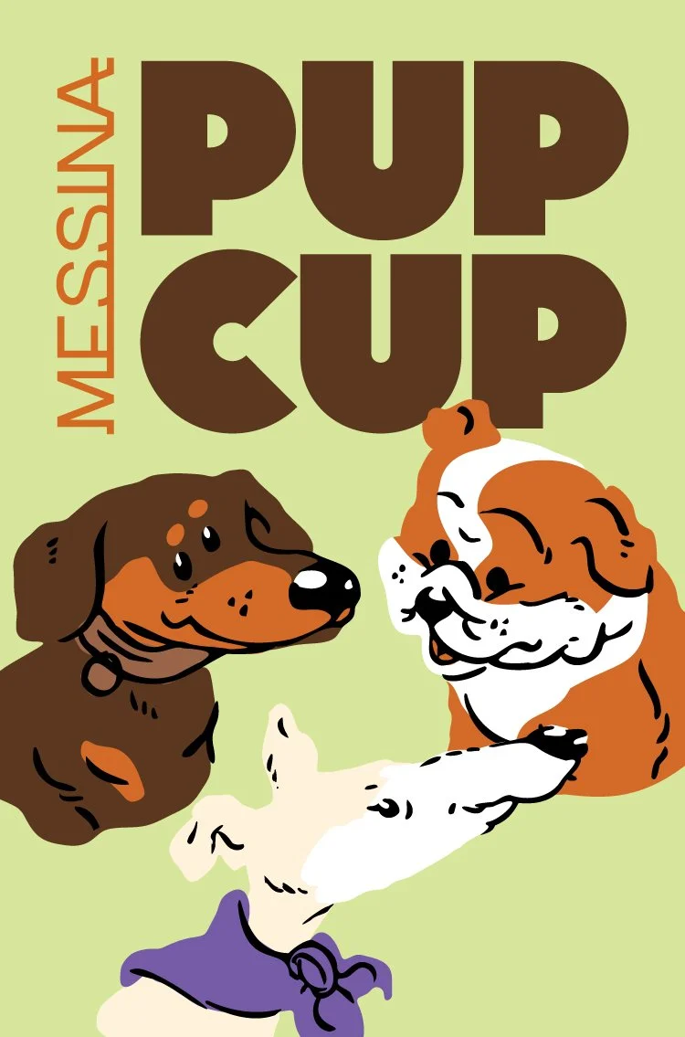 TREATS FOR THE WHOLE PACK: MESSINA PUP CUP