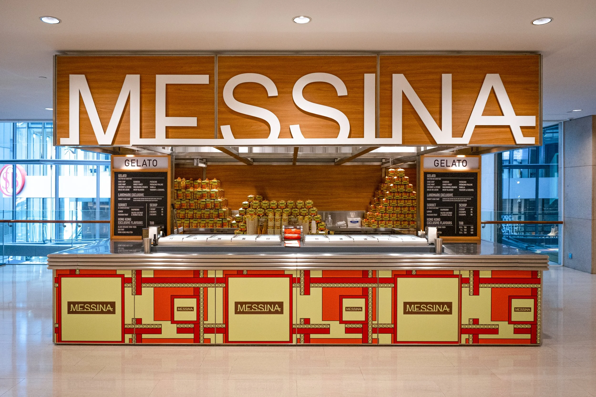 HONG KONG’S SUMMER SAVIOUR MESSINA SETS UP SHOP AT LANDMARK