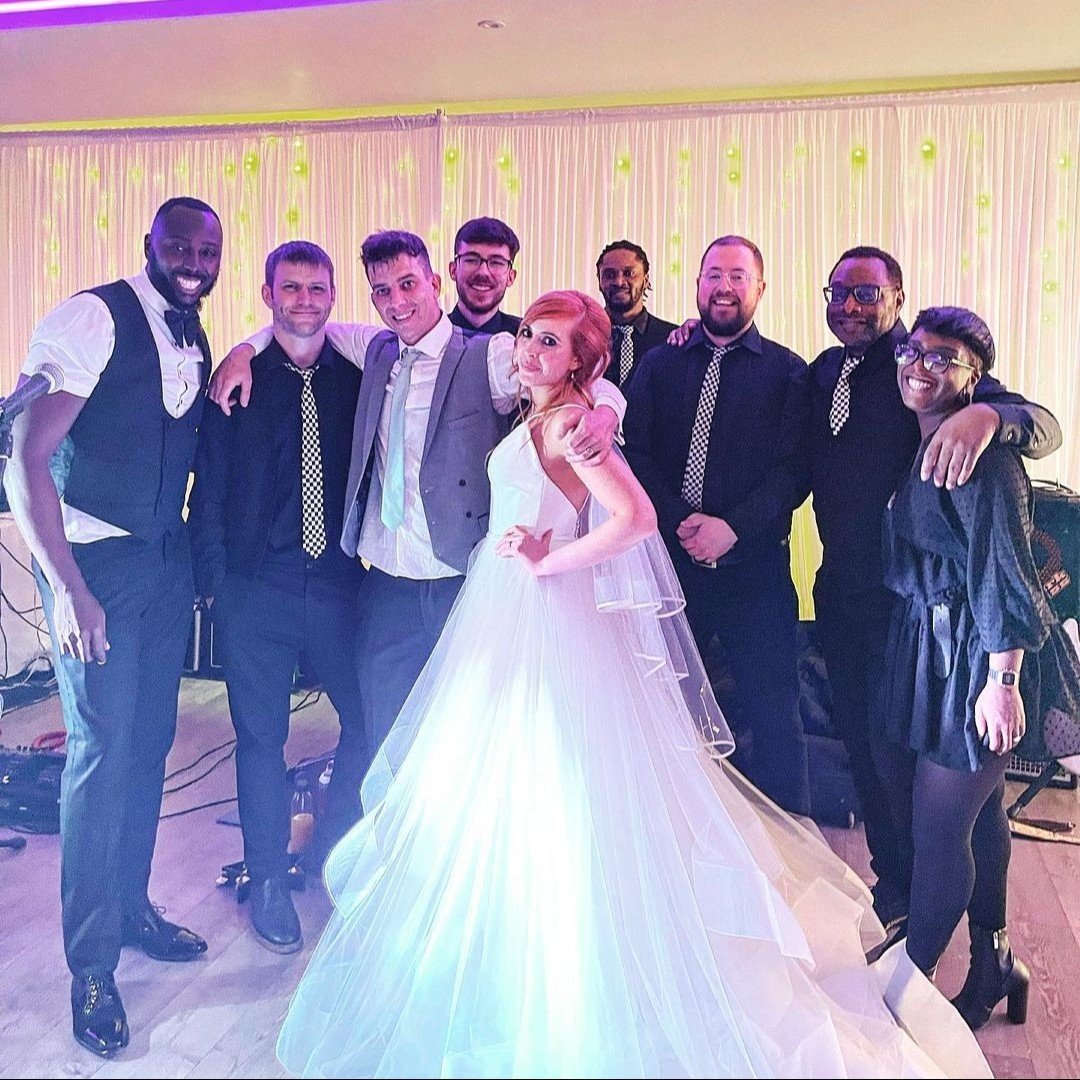 What an AMAZING band. They absolutely made our wedding night do. I'm so so happy. They had everyone up dancing and having a great time, they are sooo talented and really lovely people too. Just amazing!!!

Thanks for the lovely review Michelle, we ha