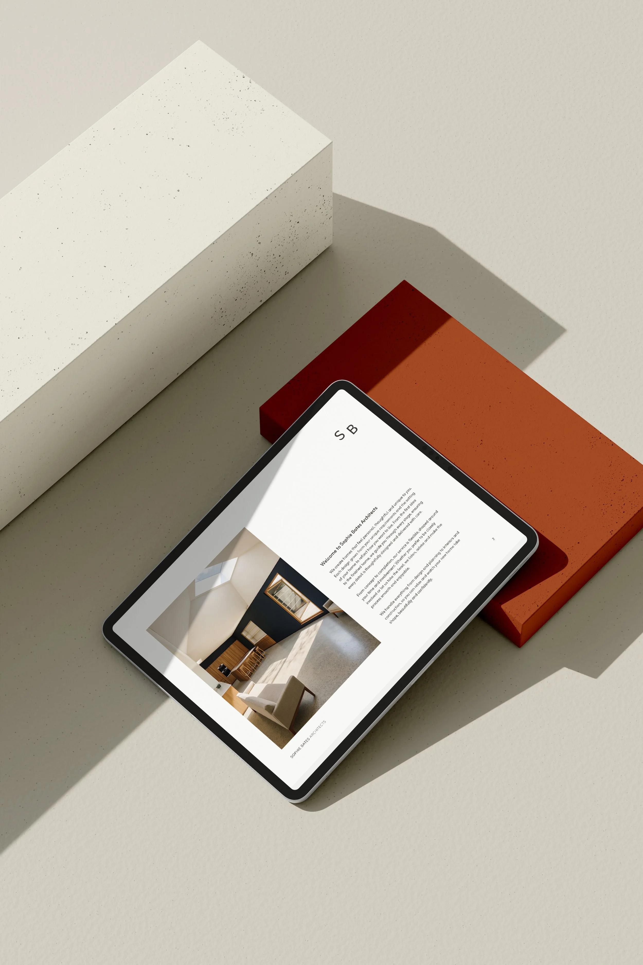 Architect Welcome Brochure