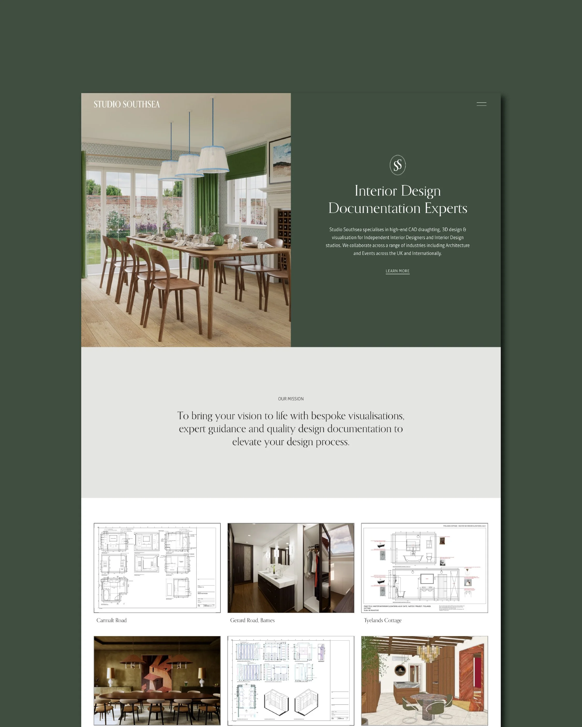 Interior E-Design Website