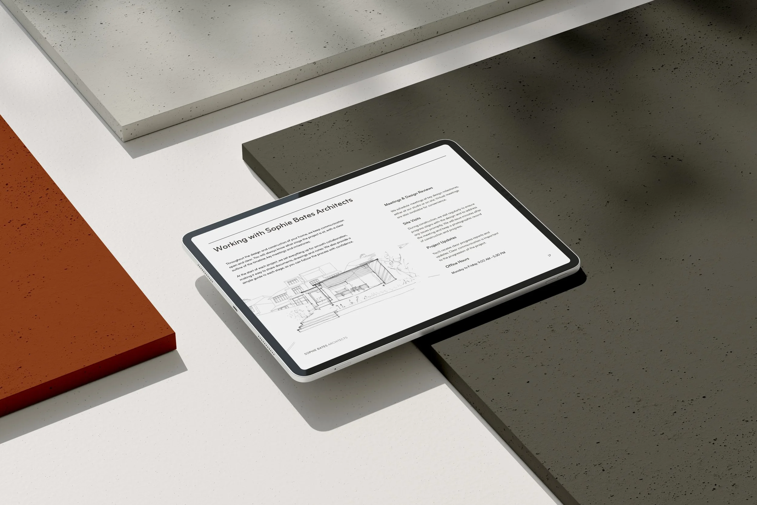 Architect Welcome Brochure