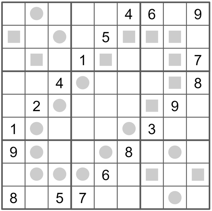 Even-Odd Sudoku - Fácil 