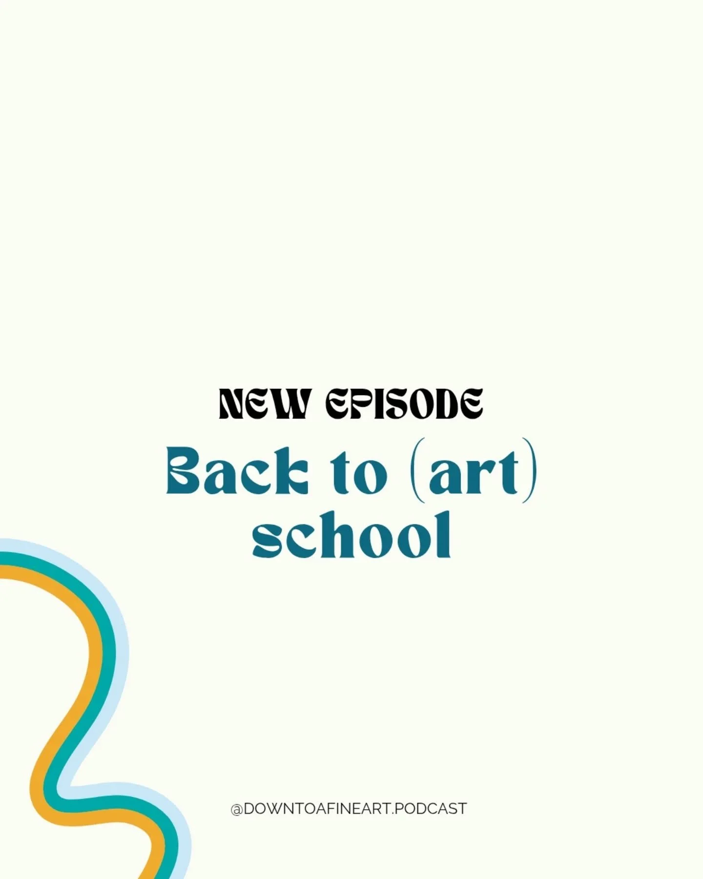 Well well well, it's new episode time!

This month we're talking about art school - what makes a good one? What makes a bad one? Are there alternatives to traditional art school? What even is traditional art school??

In this episode we talk about th