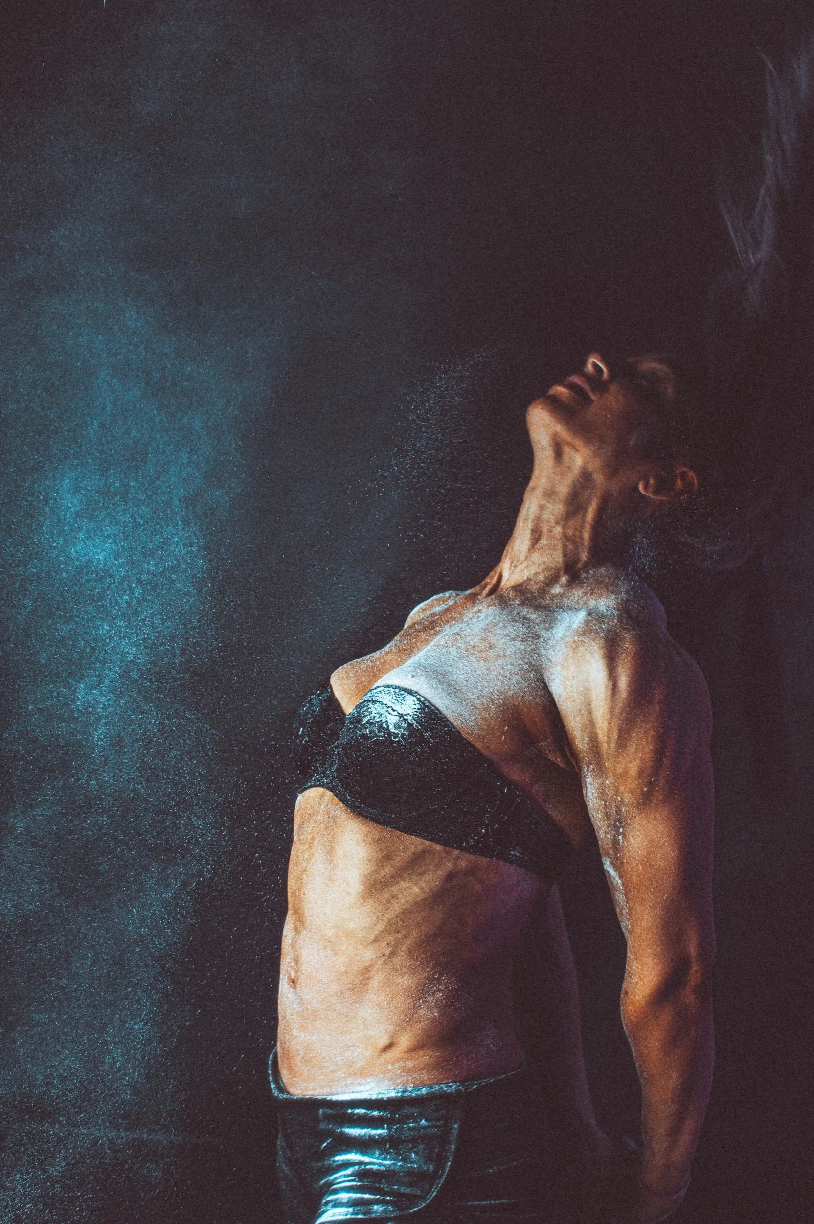 Guernsey fitness bodybuilding model portrait photography fit six pack female strong video film