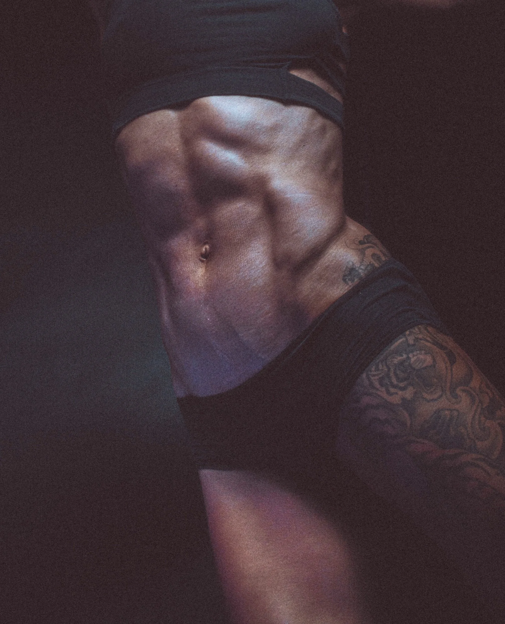 Guernsey fitness bodybuilding model photography fit six pack female strong video film