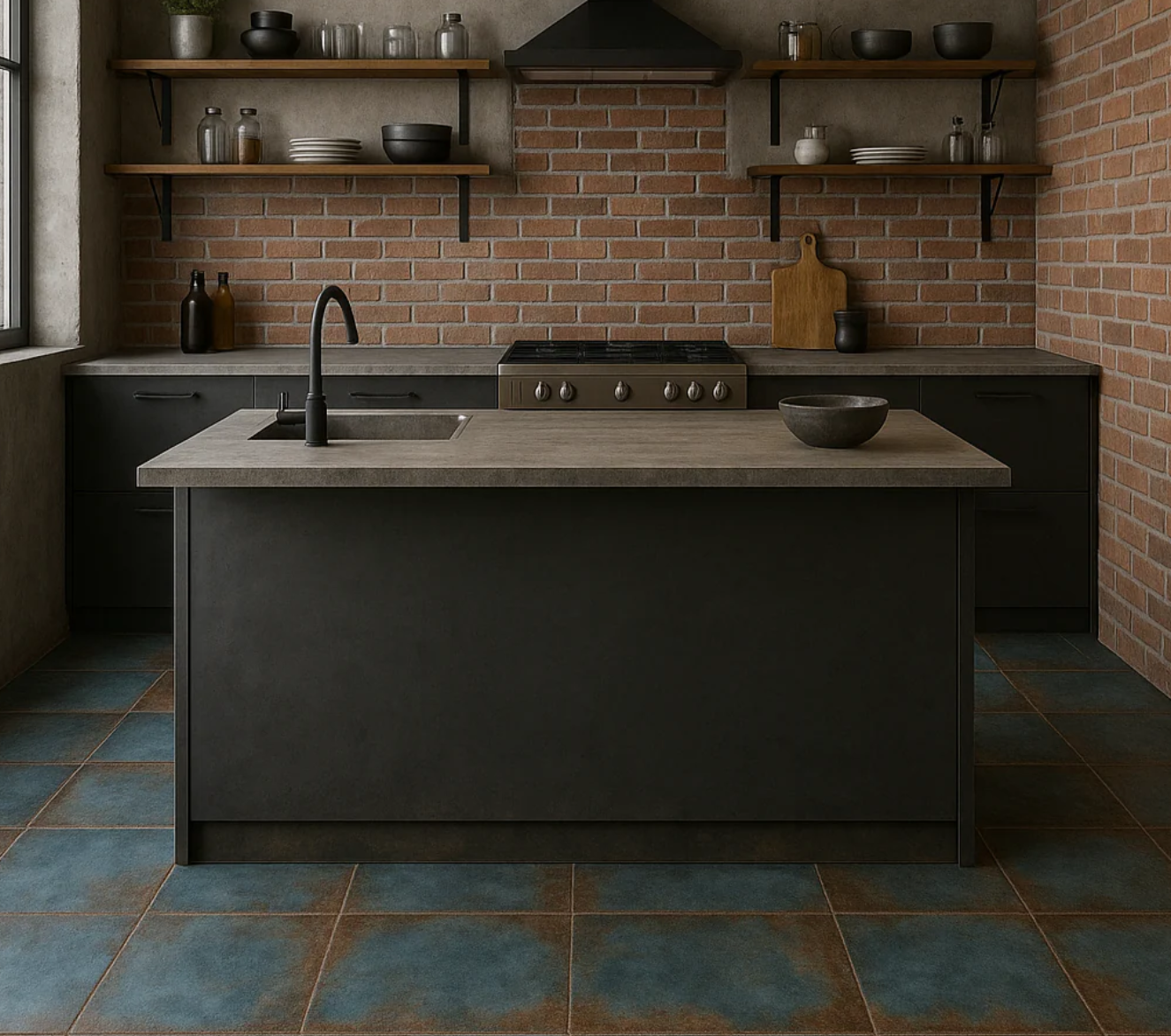 Alloy Blue Tile