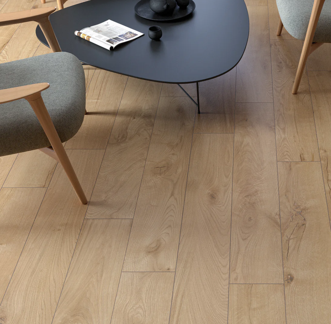 wooden floor