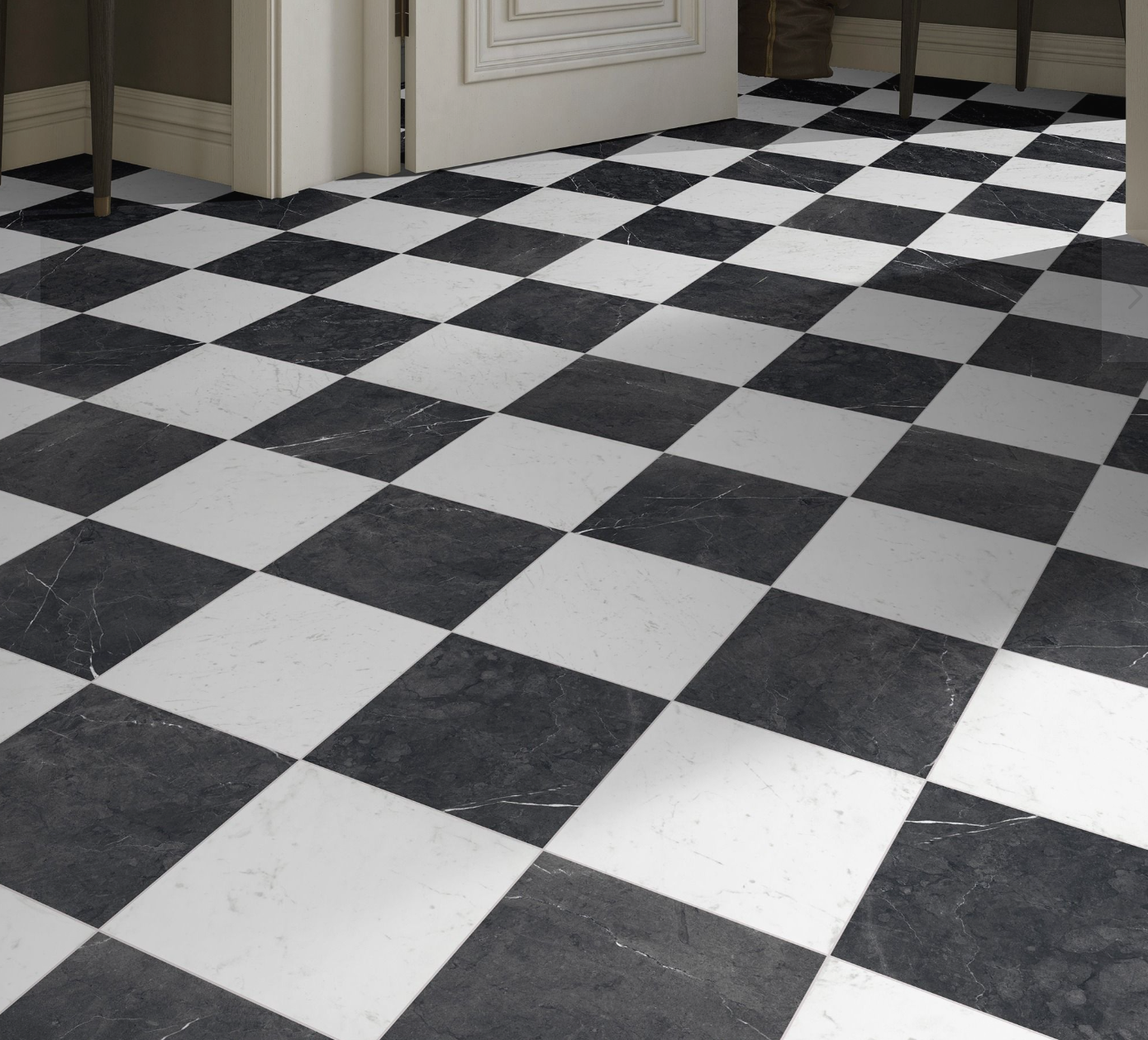 Matt Marble Floor Tiles in Leek