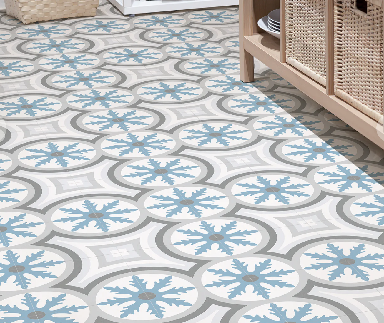 floor tiles in leek