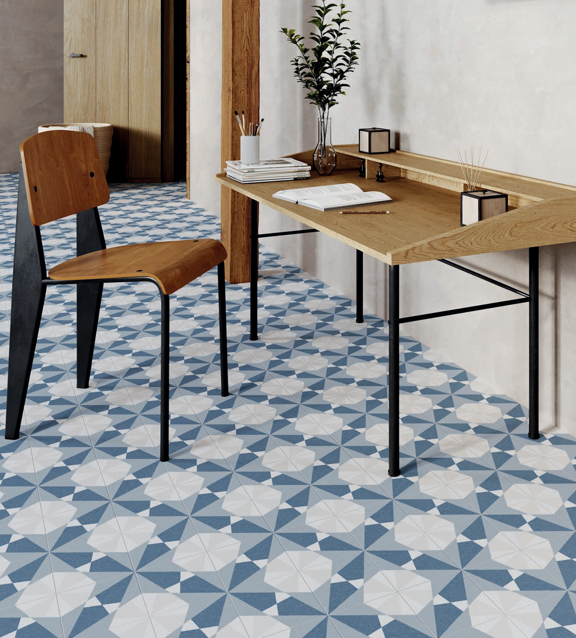 Altea WX Blue Floor Tile