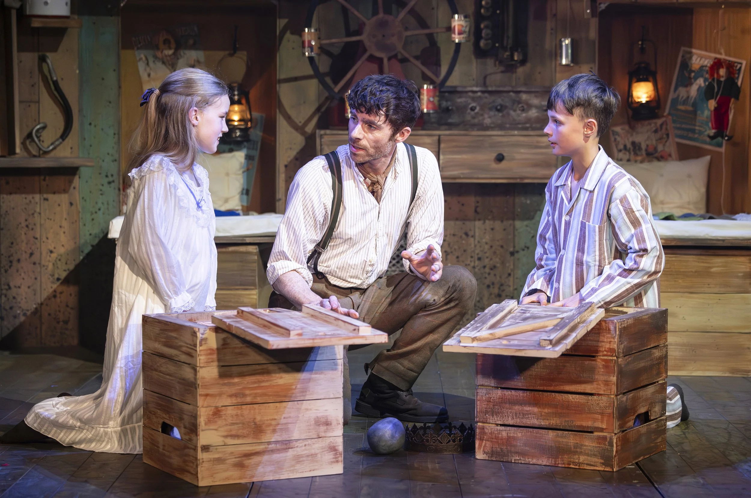 Christian Edwards and young  performers by Pamela Raith.jpg