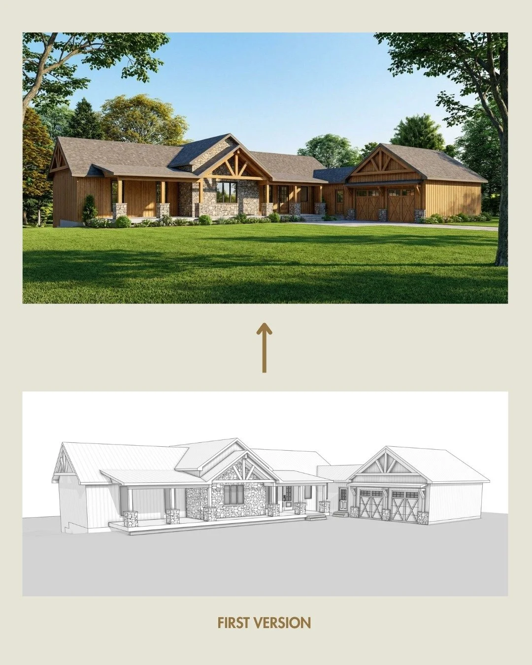 Throughout our years, there are a few questions we've gotten over and over again... &ldquo;What if I don't like the first draft of the plans? Am I allowed to make a change?&rdquo; The answer is and always will be... YESSSSS🙌 

We designed our proces