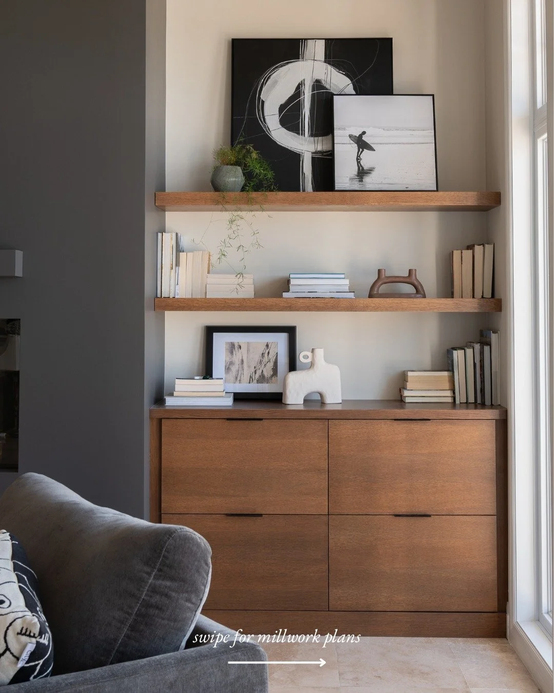 Millwork is a great way to add functionality and design to your home! 🙌