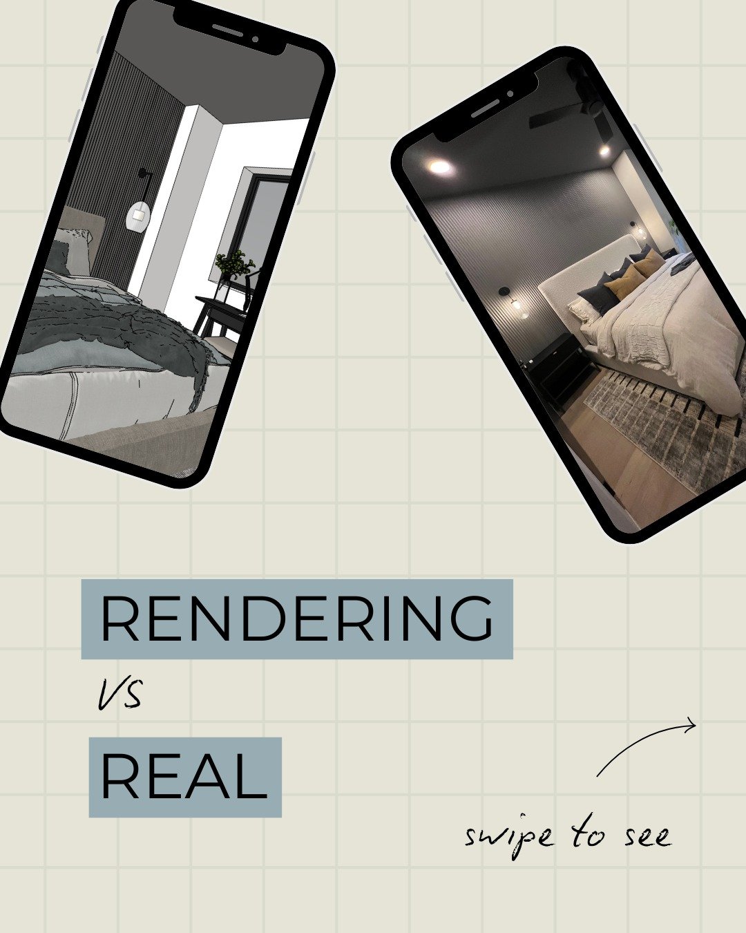 Who says 3d rendering isnt what the real thing will look like? Well, whoever said that is WRONG!

We had the privilege of creating some super cool spaces in this home, and being able to show our client renderings and have the confidence that with the