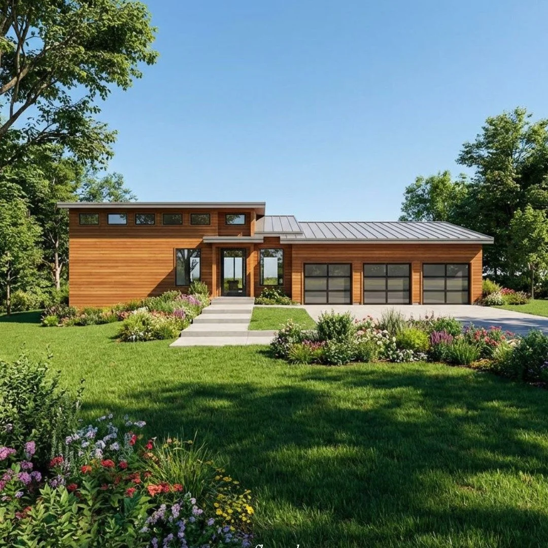 Who says we don't do modern!? This 2-bed, 2-bath house is perfect for those who like the modern flair. This home has an open concept, without being too open concept (if you know, you know) 😉