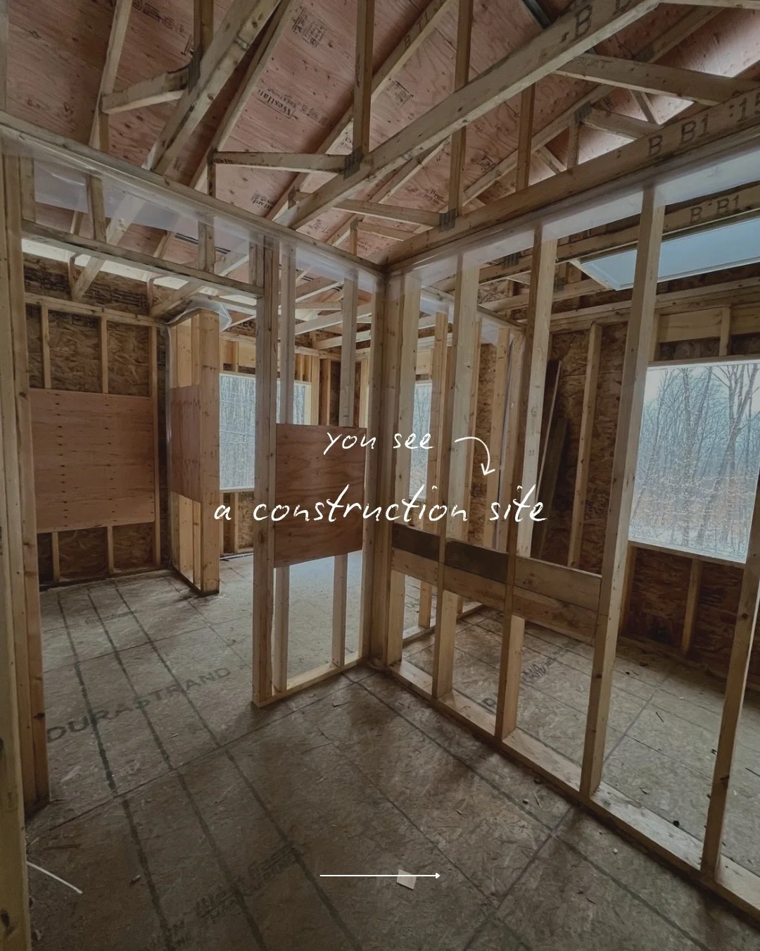 You see... a construction site. We see the vision coming to life.
You see... hundreds of options. We see the options that work for your lifestyle and budget.
You see... an empty lot. We see the potential for your future home.

&mdash;
Custom Home Des