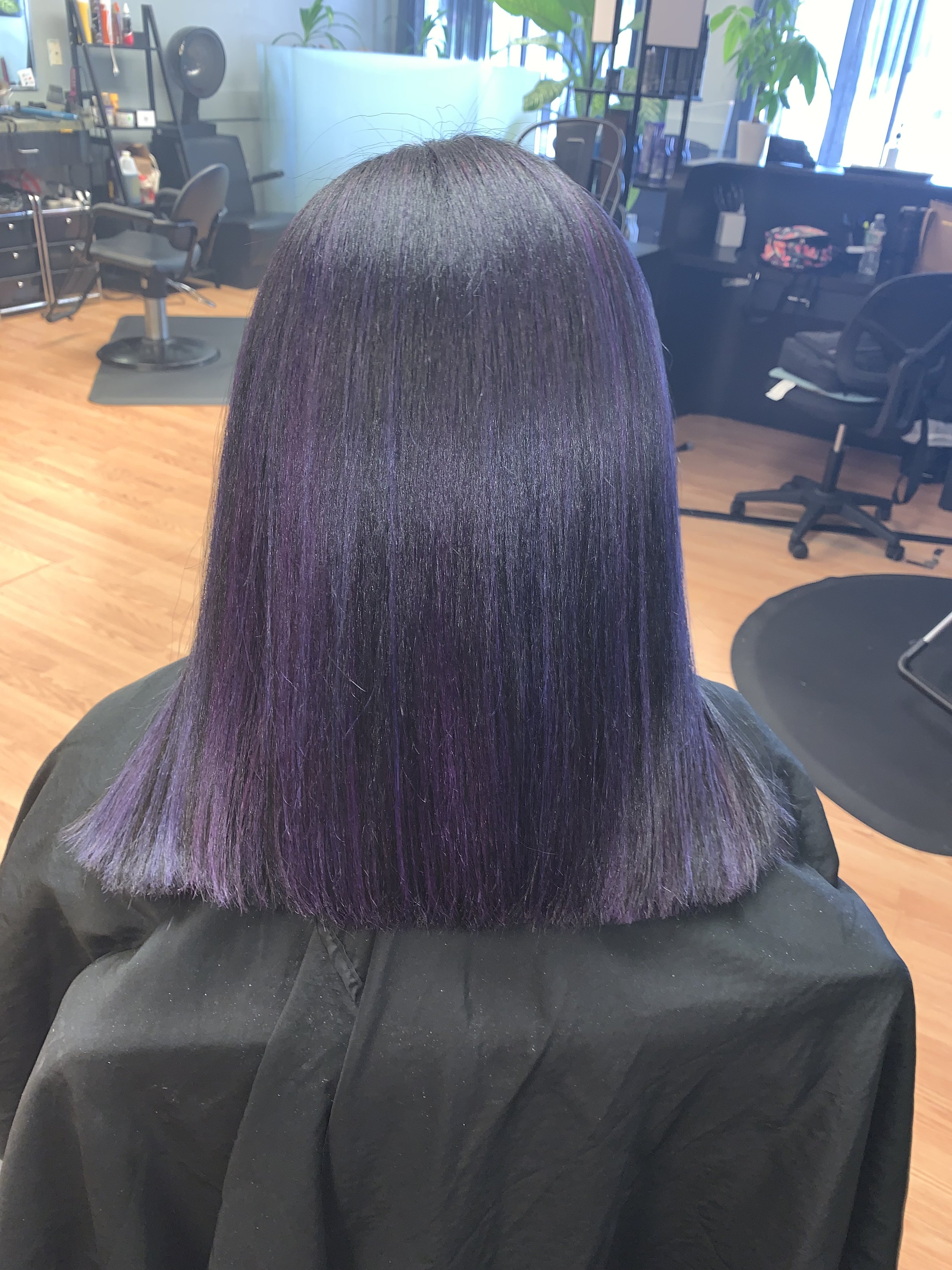 Color retouch w-smoothing dry