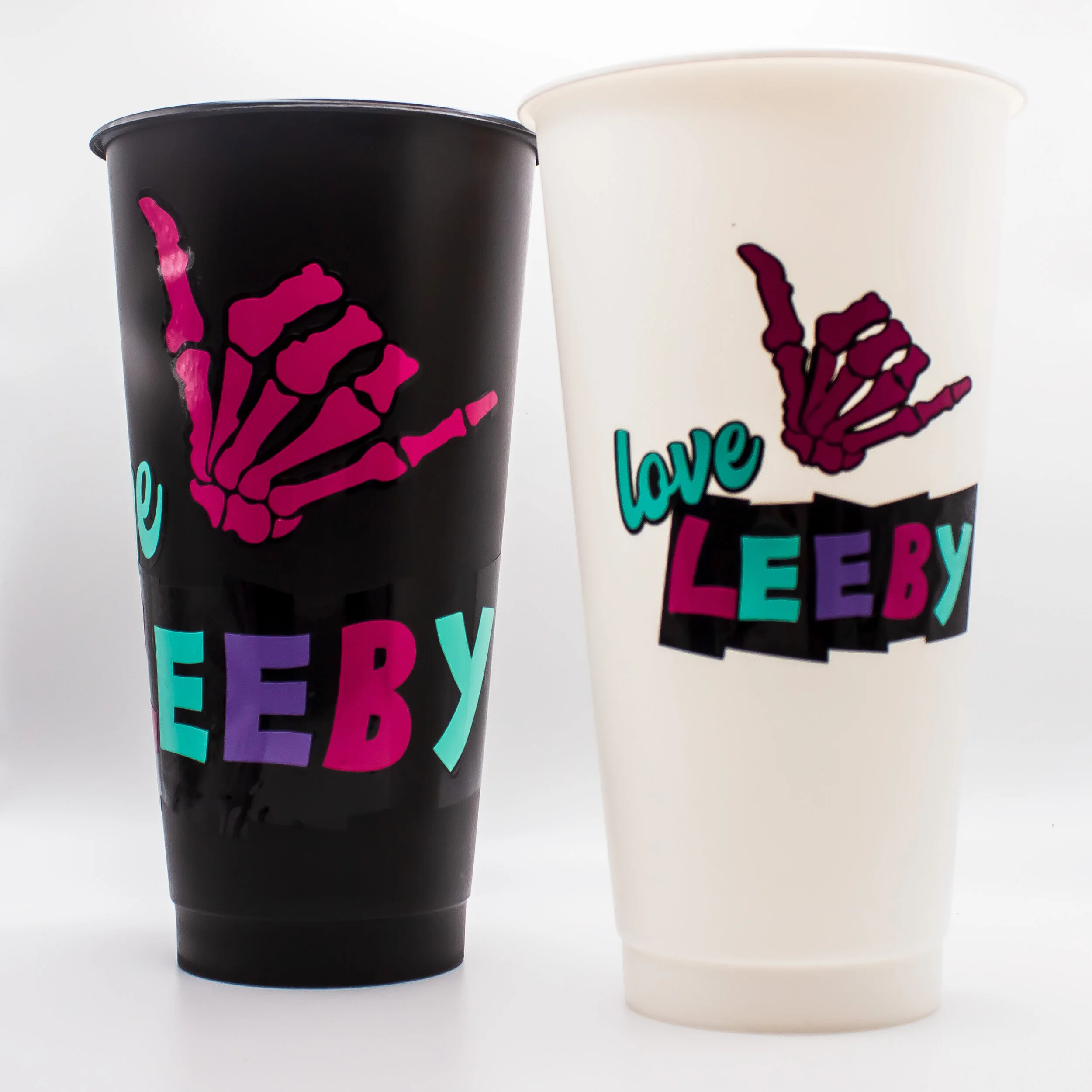 Custom Opaque Colour Cup