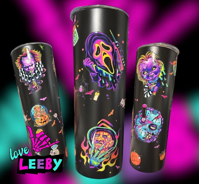 Neon Horror 20oz Tumbler