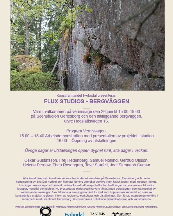 P&aring; g&aring;ng vid #Scenstudiongerlesborg i midsommarhelgen, #fluxstudios #bergv&auml;ggen