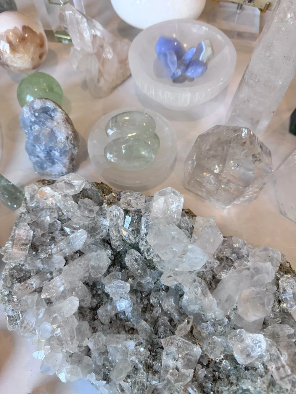 Crystals at Sirona