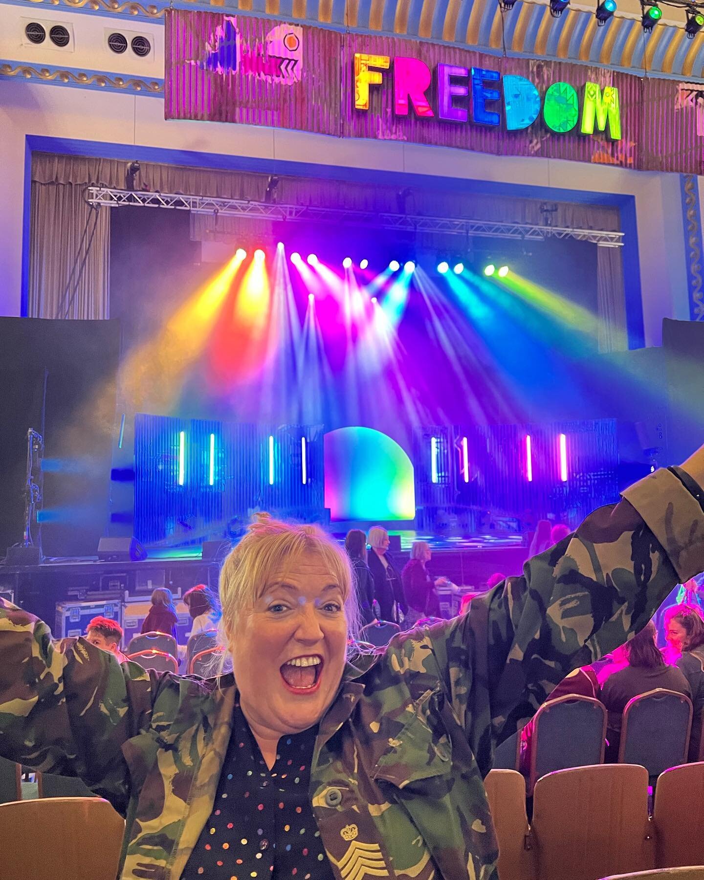 ❤️🧡💛💜 🤍PURE BLISS 💚💙🤎🖤💗

❤️The most wonderful night of joy, hope, the most exquisite talent and ALL THE FEELS, I cried from start to finish, I&rsquo;ve got no voice this morning and I danced 17,000 steps without moving! 

FREEDOM was perfect