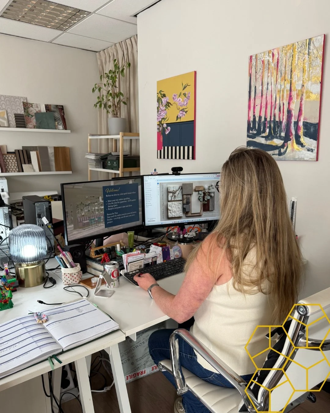 Today's the day. 🌿

"Designing Workspaces That Work" &mdash; 11am, free, live.

Still time to grab a seat: 
https://www.biddislifestyle.com/webinar