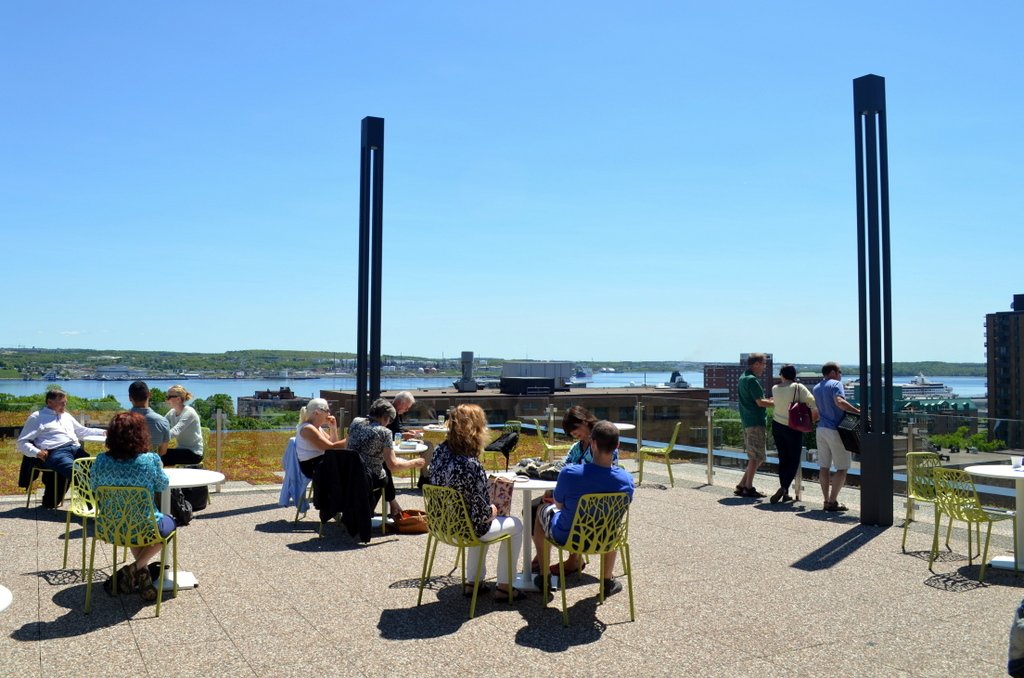 Halifax Library Rooftop Terrace (photo: Wikimedia Commons)