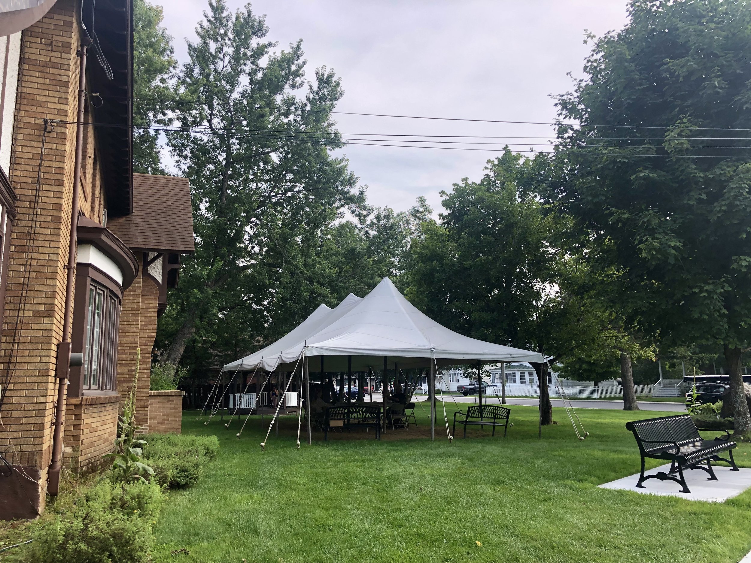 Old Forge Library Outdoor Space