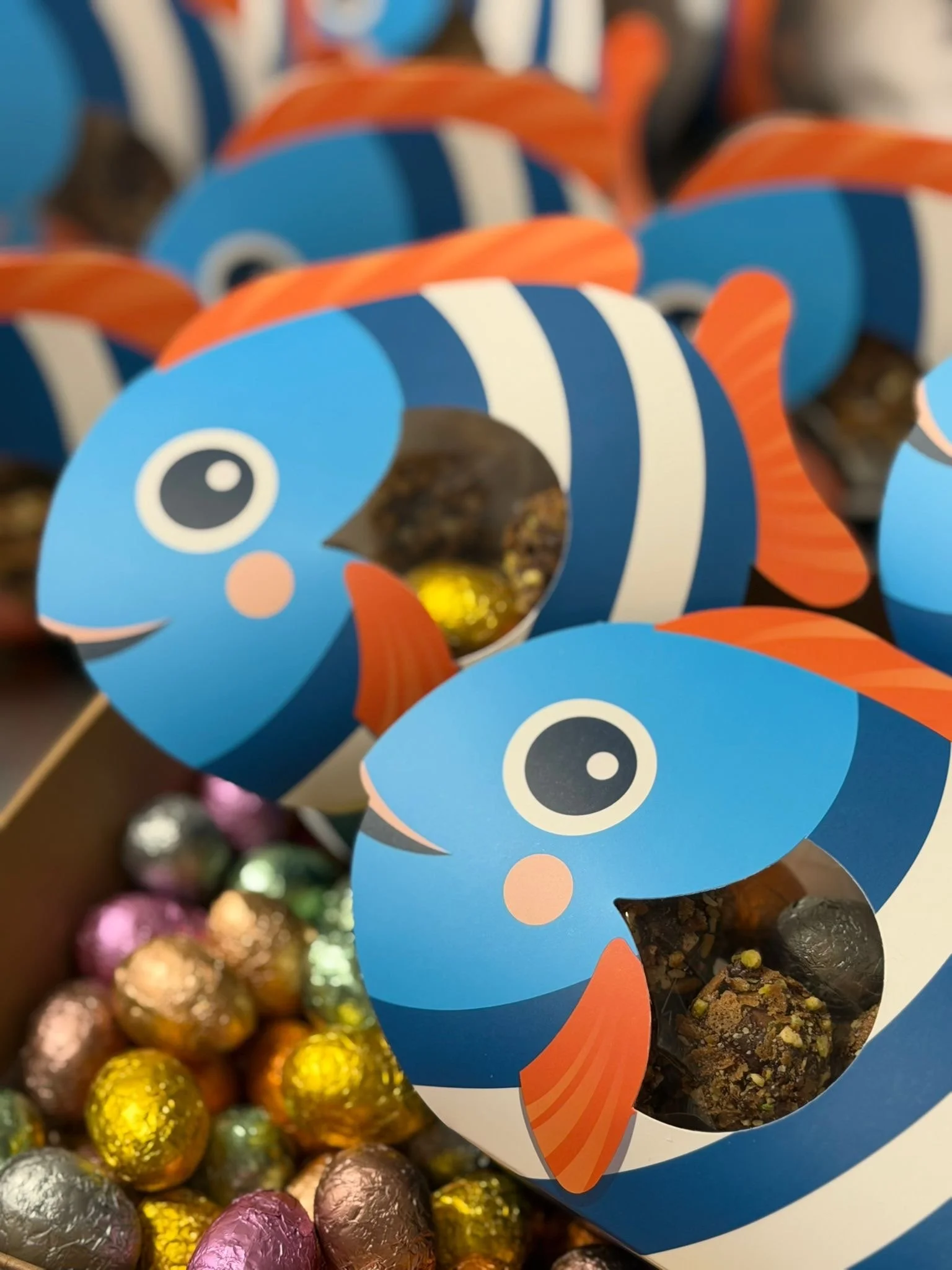 Oeufs en chocolat - Poisson